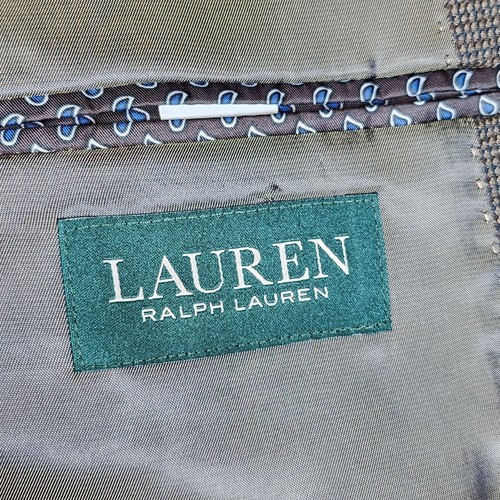 Lauren Ralph Lauren Ultraflex Larson Sport Coat Blazer 46R Tan Business Office - Picture 12 of 13