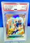 2024 Panini Donruss Optic Rookie Downtown SSP Malik Nabers PSA10