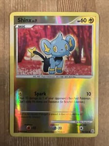 Shinx - 98/130 - Common Reverse Holo Diamond & Pearl Pokemon LP