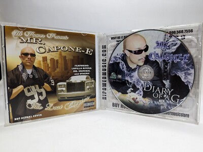 Mr. Capone-E Signed! Diary of a G Explicit, With DVD Hip Hop