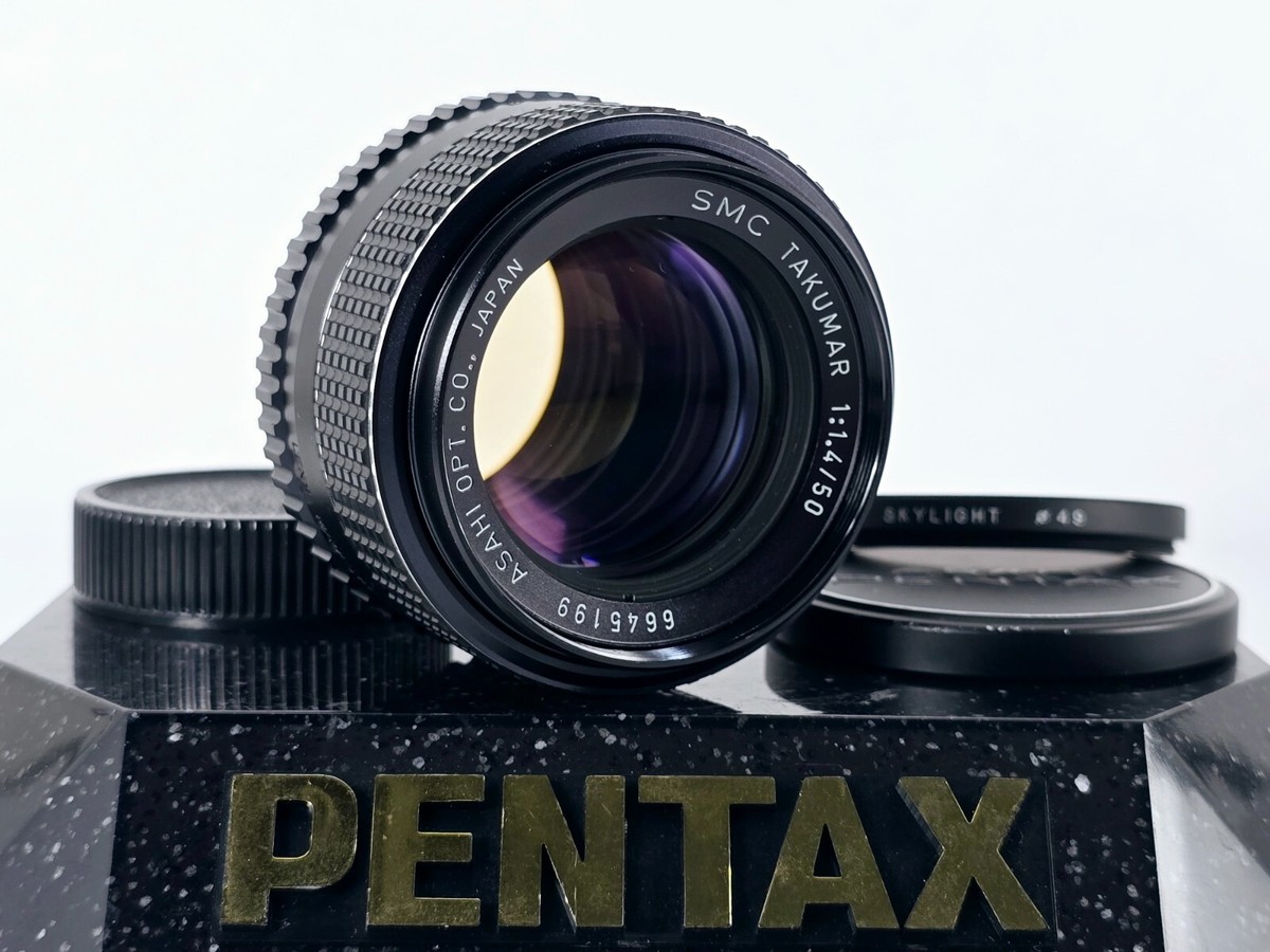 Asahi PENTAX SMC TAKUMAR 50mm F1.4 M42 #6950 Pentax Super Takumar