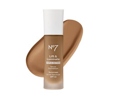 No7 Lift & Luminate Triple Action Serum Foundation - Bamboo - Liquid Foundation