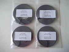 4 pack (4 15 Foot)  Model Railroading DCC Data Cables, Digitrax LocoNet, NCE