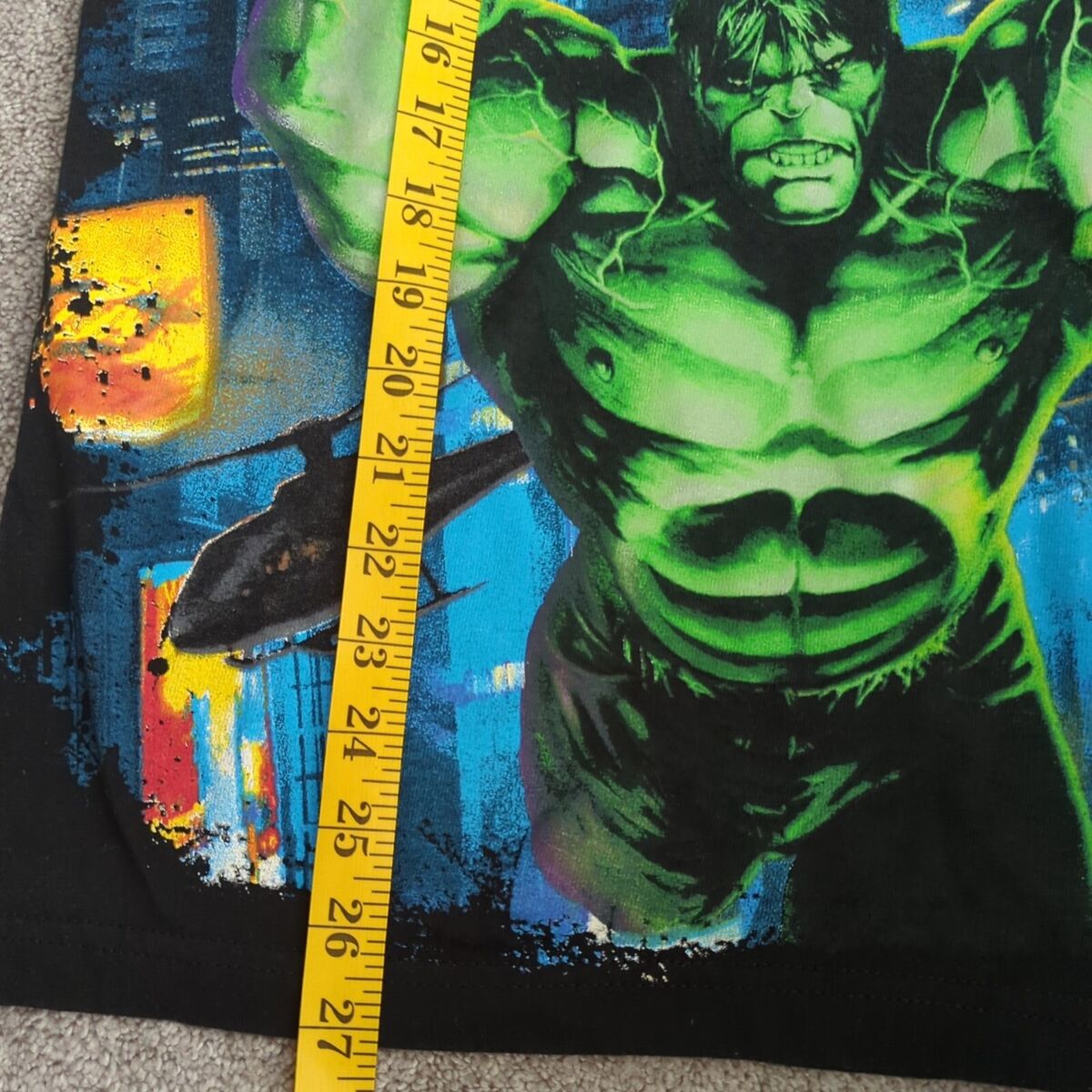 2008 The Incredible Hulk T Shirt Small Black | eBay
