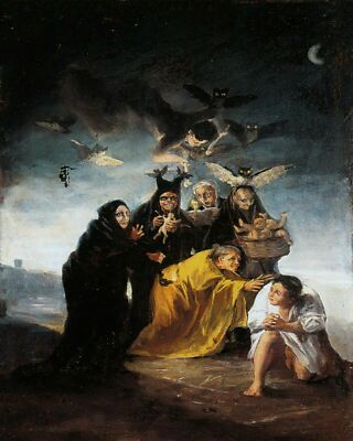 Incantation by Francisco Goya Painting Artwork Paint By Numbers Kit DIY