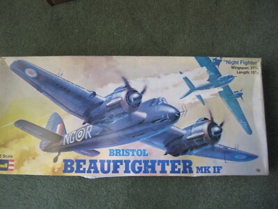 REVELL --1/32 SCALE --BRISTOL BEAUFIGHTER MK IF--NIGHT FIGHTER--$18.95 SHIPPING