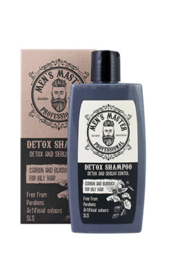 DETOX-SHAMPOO  CHARCOAL AND BURROW  ( activ Kohle und Klette ) 260ml