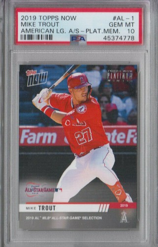 2019 Topps Now AL-1 Mike Trout