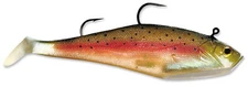 Storm WildEye Swim Shad 9 inch Paddle Tail Swimbait Bass, Pike, & Muskie Bait