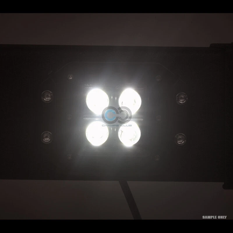 Textured Black Adjusable Truck Chase Rack Brake Light+LED+Amber+Side Rails V2 CA Foto 3 de 4