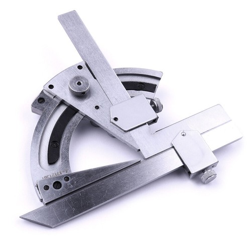 Universal Präzision Fase Winkelmesser Edelstahl Winkel Werkzeug 0-320° Angular - Bild 7 von 13
