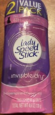 2 Pack Lady Speed Stick Invisible Dry Anti-Perspirant Deodorant, Shower Fresh...