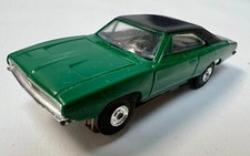 Rare Aurora Green Dodge Charger Vintage T-Jet Thunderjet HO Slot Car
