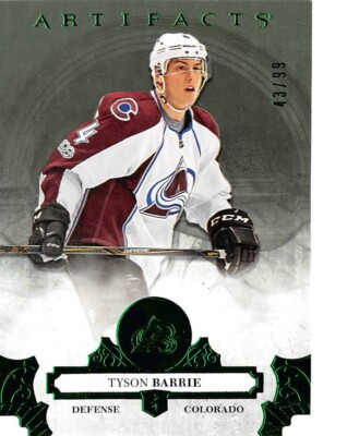 2017-18 Artifacts Emerald #116 Tyson Barrie S /99