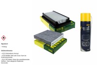 Mann Filter Paket Mannol Klimareiniger FüR Suzuki SX4 GY 1.5 VVT 1.6 EY Fiat