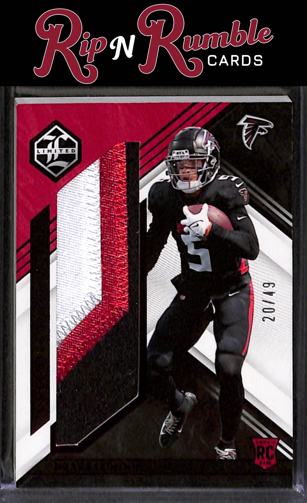 Drake London Panini Limited Unlimited Potential #LPDLO Ruby