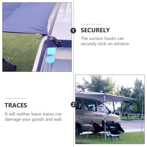 Binden Auto Fenster Saugnapf Camping Tarp Liefert Saug Plane - Bild 7 von 12