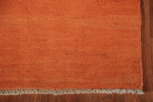 Luxuriöser Gabbeh solides Design moderner Wollteppich - brandneu 4x6 Fuß - Bild 5 von 18