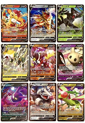 20 Pokemon Cards Includes a Ultra Rare Full Art, V, GX, VMax, Ex, or SR!