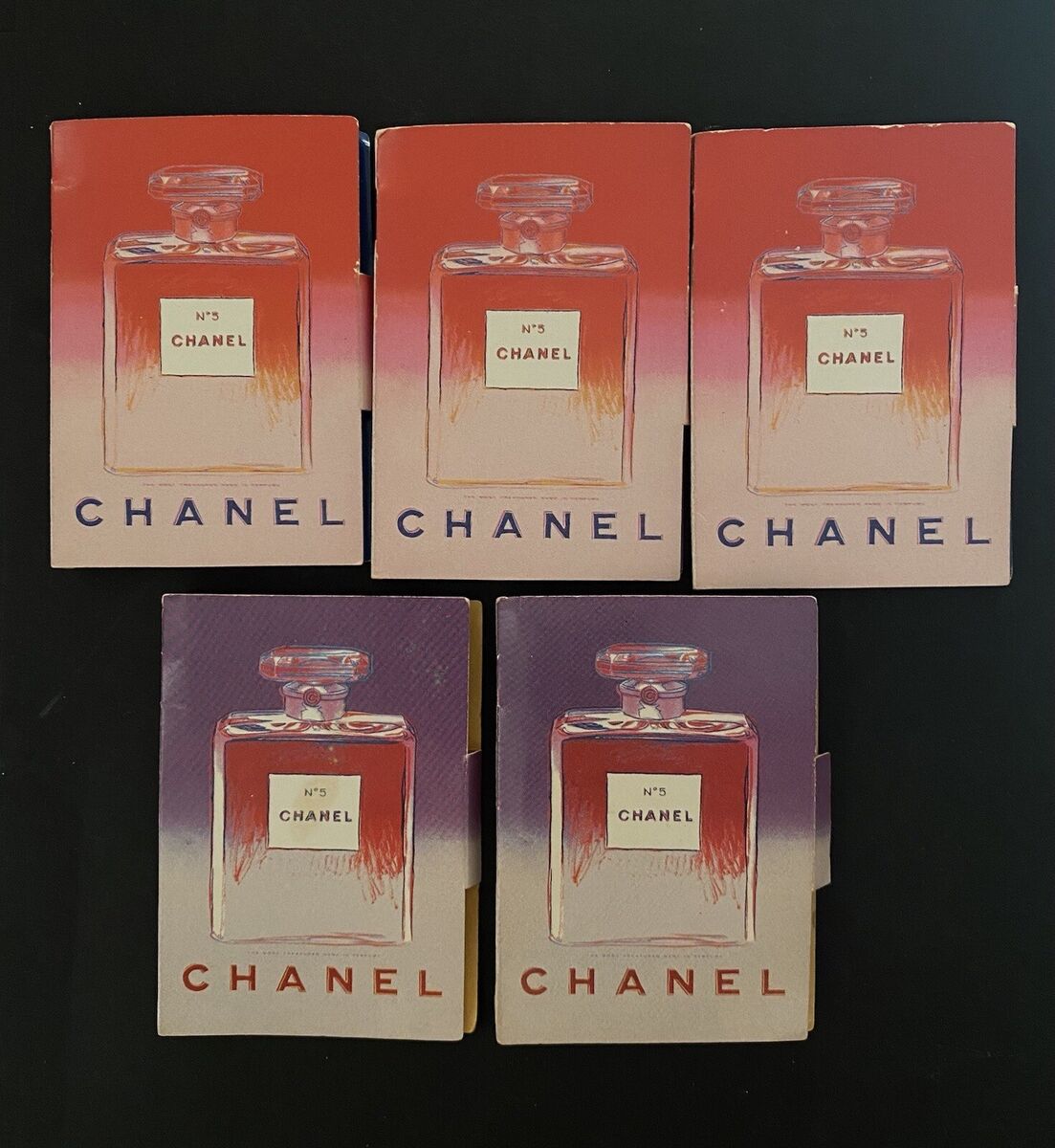 RARE CHANEL No 5 PARFUM ANDY WARHOL Limited Edition 1997 1.5 RARE CHANEL No 5 PARFUM ANDY WARHOL Limited Edition 1997 1.5