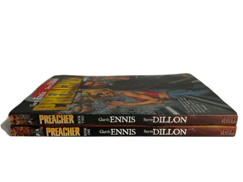 Preacher by Garth Ennis, Book 1 & 2 (2013, Trade Paperback)