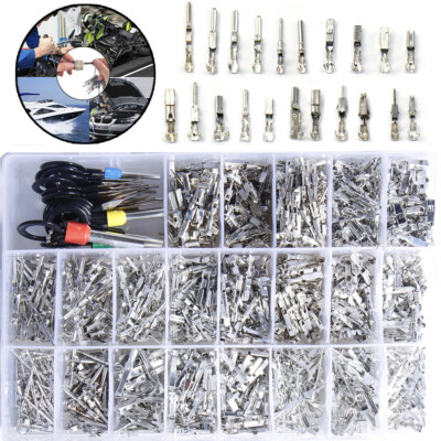 Terminal Automotive pin Connector Car Electrical Wire Removal Non-Insulated