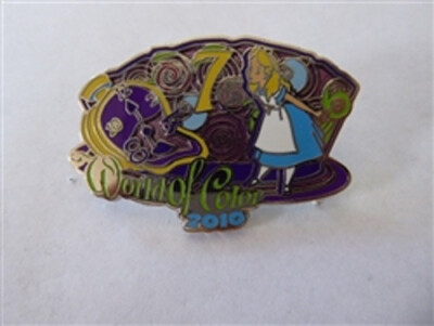 Disney Trading Pin 77807 DLR - World of Color 2010 - Alice in ...
