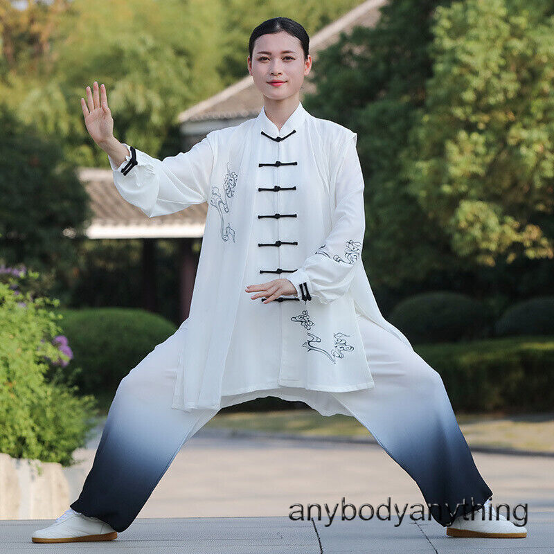 Tai Chi Clothes Kung Fu Dress Martial Art Uniform Wushu Clothing Women