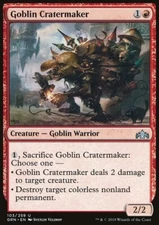 MTG Magic the Gathering Goblin Cratermaker (103/291) Guilds of Ravnica LP