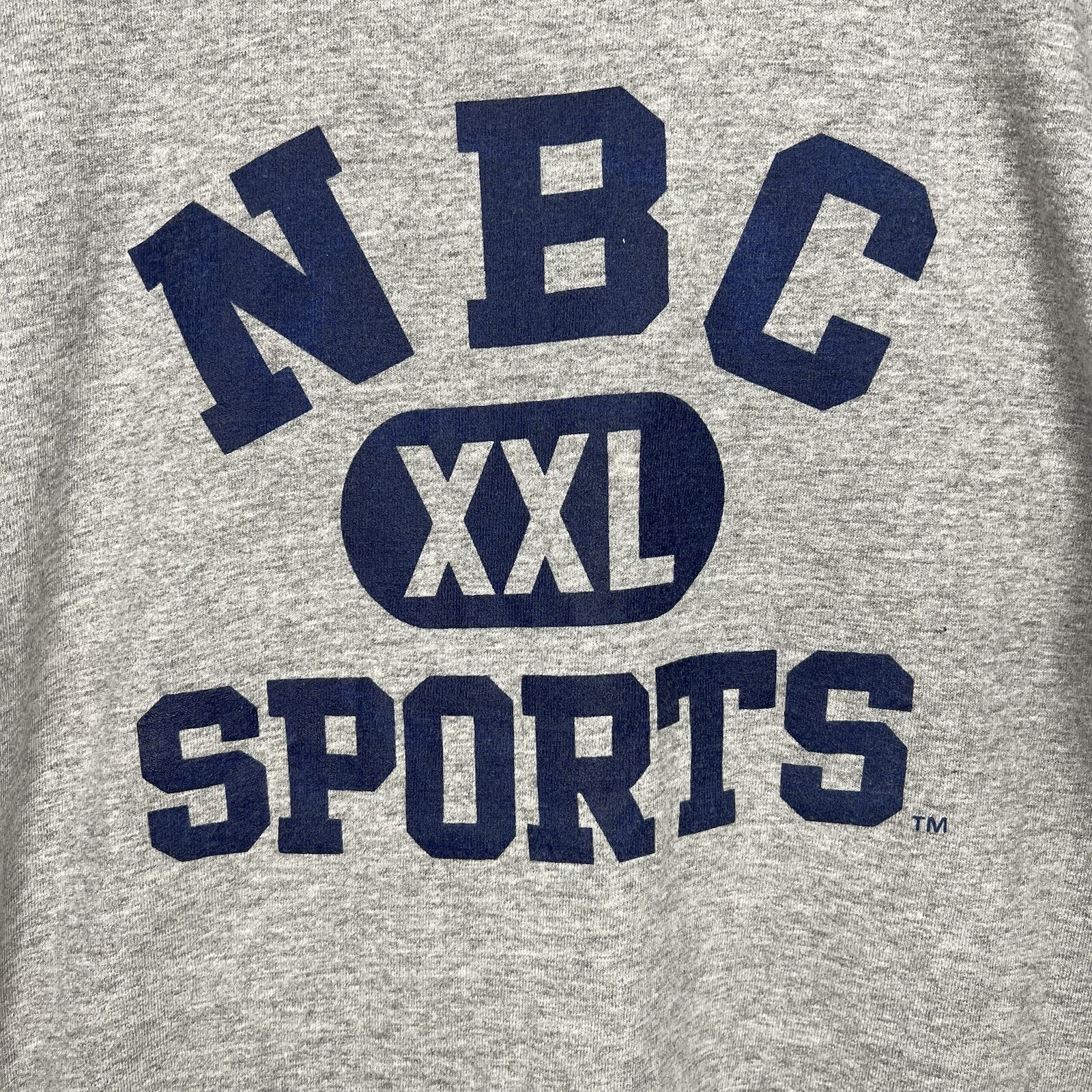 ALTRA Camicia vintage NBC Sports XXL giocatore uomo XL USA punto singolo manica corta