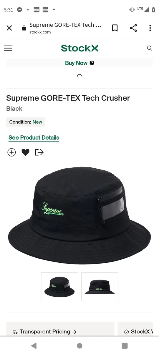 Crusher hat cheap supreme