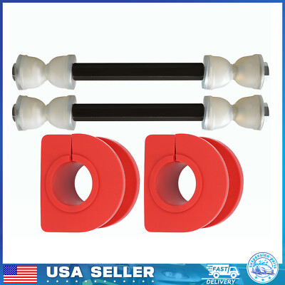 Front Sway Bar Link & Bushing Kit For Chevrolet Express Silverado 1500 2500 3500