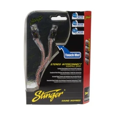 Stinger SI42YM 1-Female 2-Male "Y" Adapter 2-Channel Interconnect Audio Cable