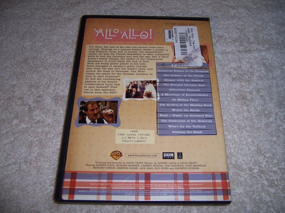 (未使用･未開封品)Allo Allo: Complete Series Five - Part 2 [DVD] Allo, 'Allo! Complete Series Five - Part Two: Amazon.ca