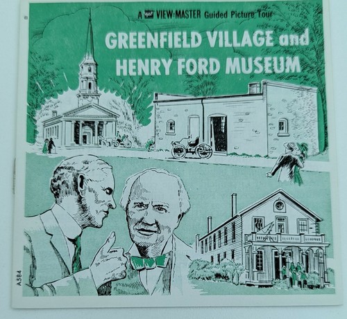 View Master GAF US Travel Greenfield Village Henry Ford Museum Michigan Completo - Imagen 3 de 5