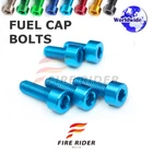 FRW 7Color Fuel Cap Bolts Set For Kawasaki ZX-14R Ninja 06-16 07 08 09 10 11 12