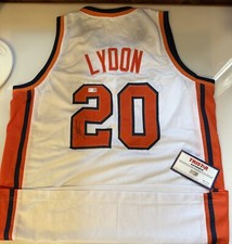 Syracuse Basketball Tyler Lydon signed auto basketball jersey tri star jazz 