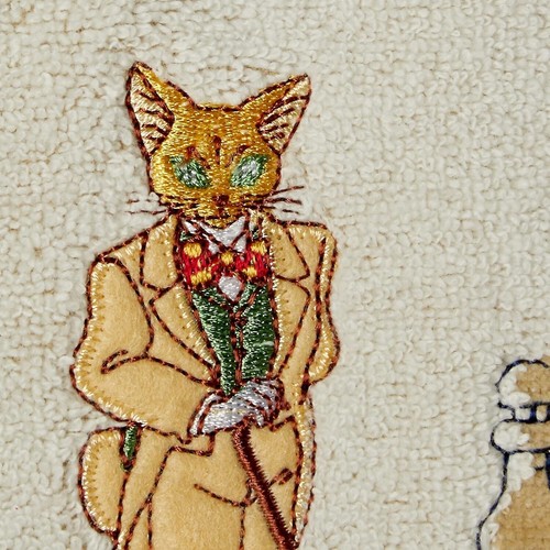 Whisper of the Heart Wash Towel (Baron & Chikyuya) 34×36cm Studio Ghibli New JP - Picture 12 of 13