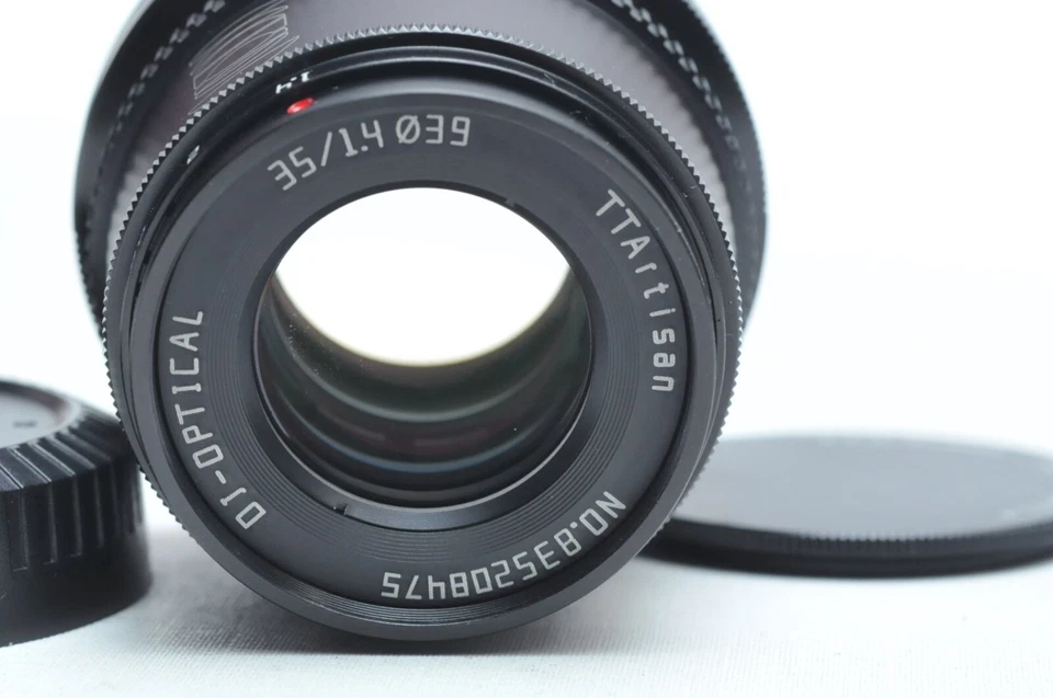 Lente óptica de enfoque manual 35 mm F1.4 de alta calidad para montaje Fujifilm Fuji X Foto 2 de 3