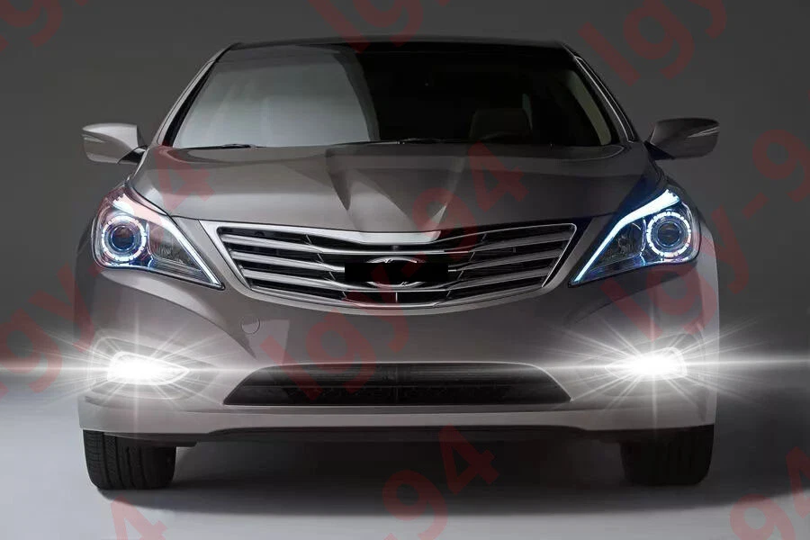 Para Hyundai Sonata Azera - 2 Piezas 6000K Bombillas LED Lente Proyector Luces de Conducción Antiniebla Foto 4 de 4