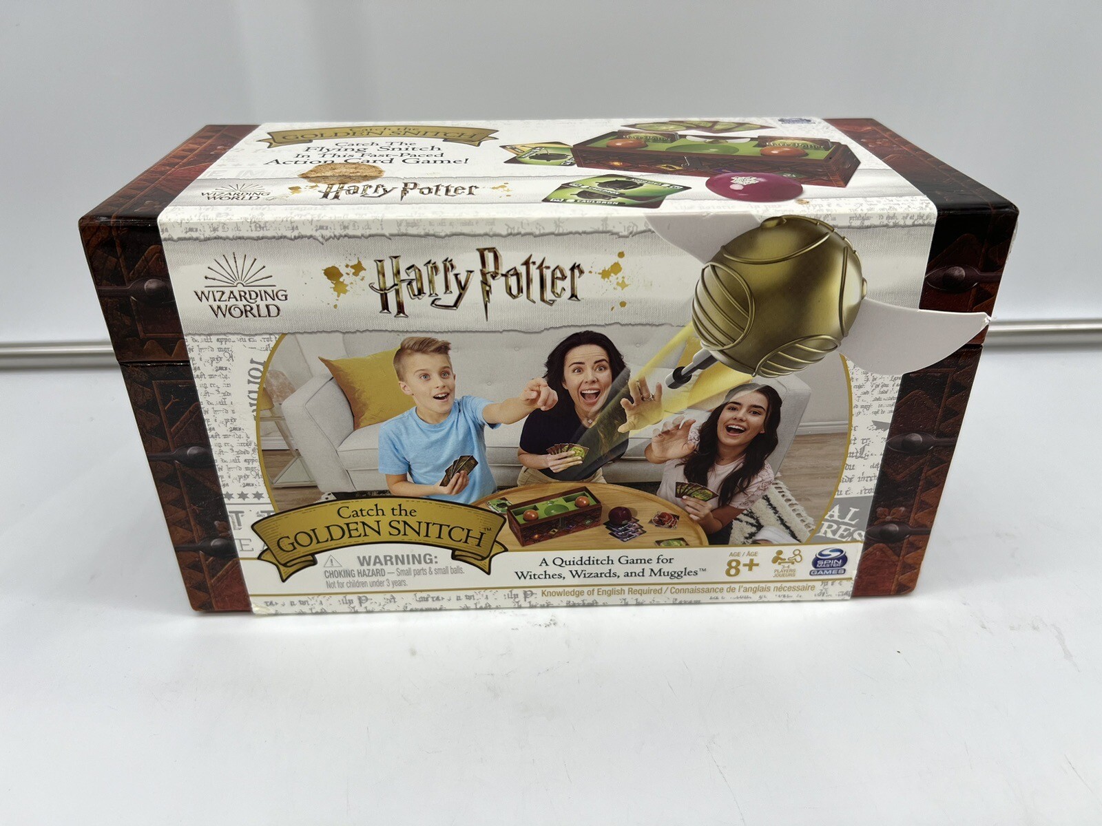 Harry Potter Catch the Golden Snitch Quidditch Board Game Wizarding