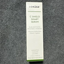 Sonage C Shield Smart Serum Blue Light Filter 0.5oz/15ml NIB