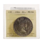 1 Dollar 1964 ICCS MS-64