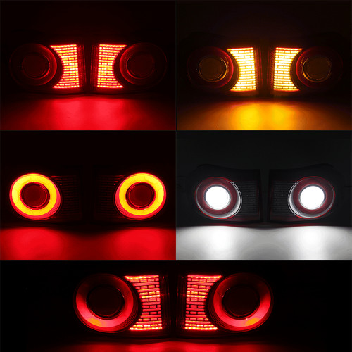 2pcs LED Tail Lights Brake Rear Lamps For Toyota Cruiser FJ 2005 2006 2007-2020 - Picture 2 of 10