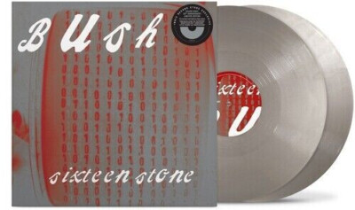 Bush   Sixteen Stone - Silver 2 x LP Vinyl Records 12'' - NEW Sealed - 2024 Re...