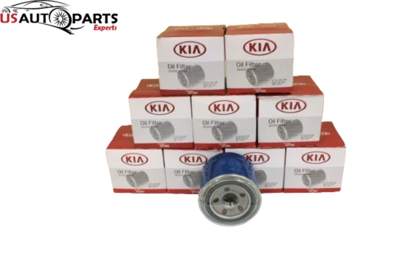 CANTIDAD 10 - Filtro de aceite genuino - HYUNDAI - KIA - Accent Elantra Sonata - 2630035504 Foto 3 de 4