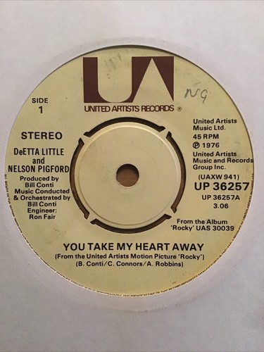 DeEtta Little Nelson Pigford You Take My Heart Away Used 7 Vinyl deetta-little-nelson-pigford-you-take-my-heart-away-used-7-vinyl
