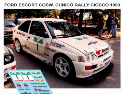 Kit 1/43 Ford Escort Cosworth - Provence Moulage - Résine Blanc