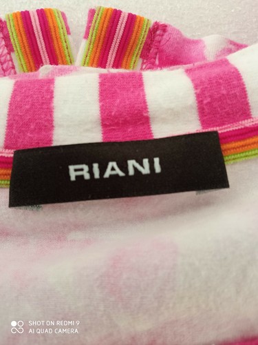 RIANI Long Sleeve Women's Top Designed in Germany 92% Cotton US SIZE 10 - Picture 3 of 10