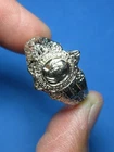 0363 Thai Amulet Talisman Turtle Ring Lp Lew Wat Rai Tang Thong 51 Wealth Lucky